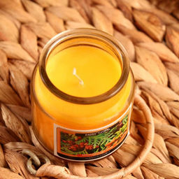 Свеча в банке «Сандал и кедр», 100 г, 6×9×9 см