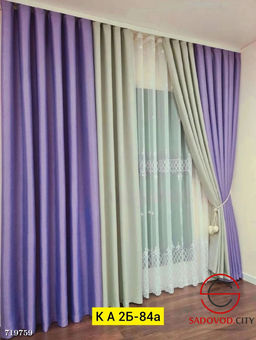 Шторы и тюль блекаут комбинированные