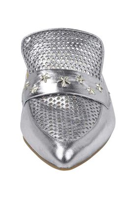 Шлепки, серебристые - Heine фото 5