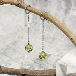 Серьги из муранского стекла