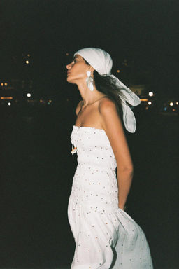 POMPOM MIDI DRESS - Zara фото 3
