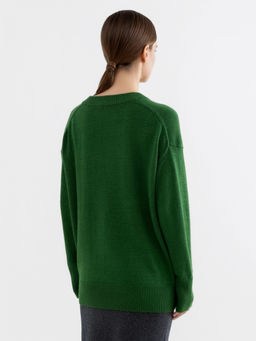 Conso/KPL 230668 - green grass Пуловер женский  фото 4