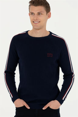 Мужской темно-синий свитер - U.s. polo assn фото 10