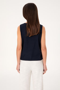 Kad_n Lacivert Ti__rt Sepette S_rpriz _ndirim - U.s. polo assn фото 5