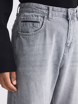Baggy Fit Erkek Jean Pantolon