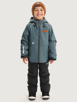 Костюм 7м2126 мох/черный