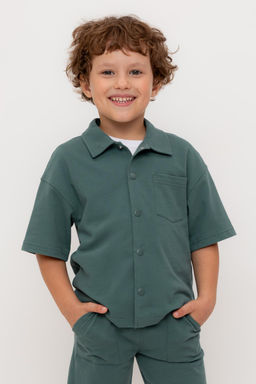 КР 302730/темный малахит к556 рубашка для мал