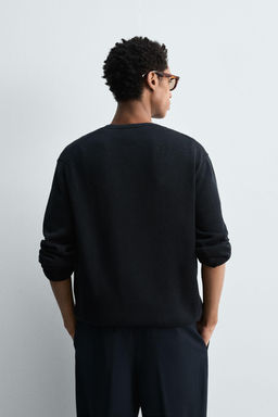COTTON-HEMP SWEATER - Zara фото 3