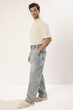 TRENDYOL MAN Ac?k Mavi Skater Jeans Kot Pantolon TMNSS25JE00003 - Trendyolmilla фото 2