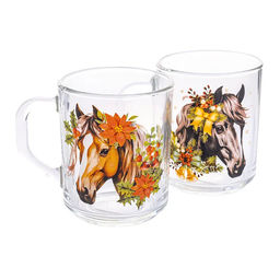 Кружка GREEN TEA НОВОГОДНИЙ КОНЬ 200мл