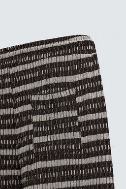 JACQUARD CUTWORK TROUSERS - Zara фото 10