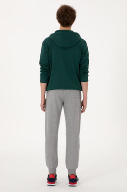 Erkek Gri Melanj E_ofman Alt_ Sepette S_rpriz _ndirim - U.s. polo assn фото 4