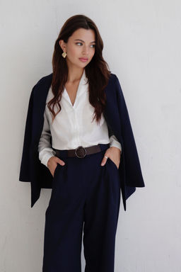 Жакет удлинённый с английским воротником - Martichelli фото 204