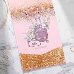 Конверт для денег на свадьбу, открытка, 6 листов «Нежность»