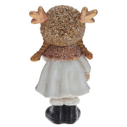 Фигурка декоративная "Мальчик/Девочка", L7,5 W5 H13 см, 2в.