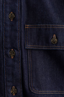 Camisa denim de corte holgado - H&m фото 7