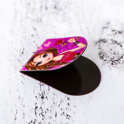 Закладки магнитные для книг, 6 шт Будь красивой и умной