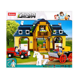 Конструктор «Лошадиная ферма», 526 деталей