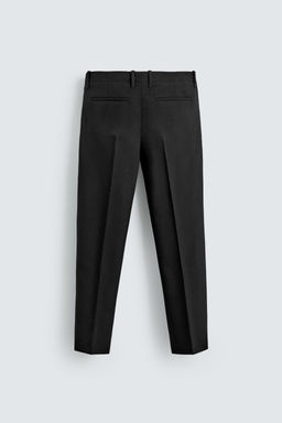 PANTAL?N CHINO 100% LANA ORIGINS / Negro - Zara фото 8
