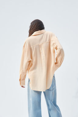 OVERSIZE GAUZE SHIRT - Zara фото 16