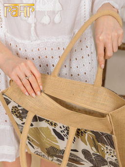 Сумка (хлопок,джут) ламинированная 38х15х35см №3000/4 - Ганг фото 6