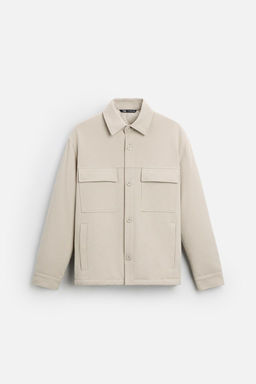QUILTED OVERSHIRT - Zara фото 6