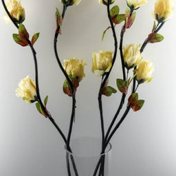 Сухоцвет набор 5 штук 155 см Роза бежевый / 1810-18 /уп 33/ - Галеонтрейд фото 3