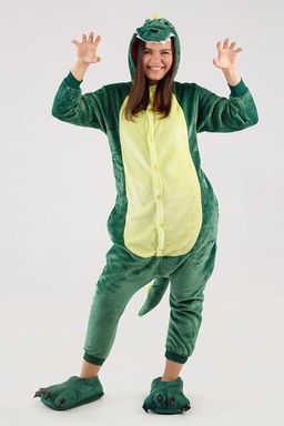 Пижама кигуруми Зеленый Динозавр