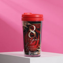 Термостакан со вставкой "Самой раскошной на 8 марта", 250 мл