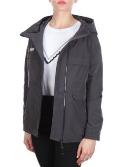 FY-229 DARK GRAY Ветровка женская АЛИСА (65% хлопок, 35% полиэстер) - Фабричный китай фото 7
