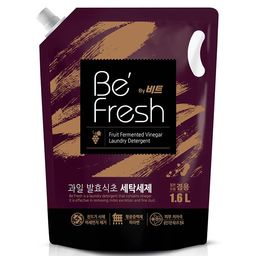 LION Средство жидкое для стирки (сменный блок) "Be Fresh by Beat", 1,6 л.
