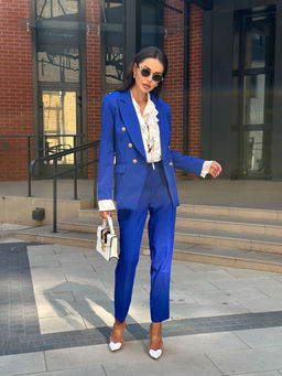 Брюки AURA 4157-170 синий