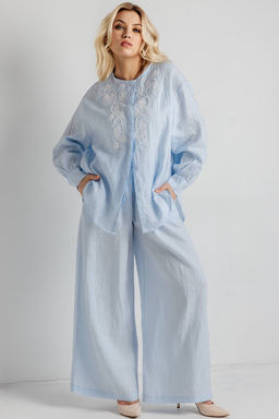 Брюки женские Б360808/01/Голубой