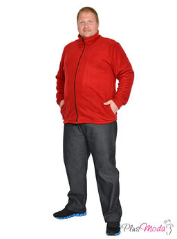 Толстовка Модель №1706 размеры 44-84 - Plusmoda фото 4