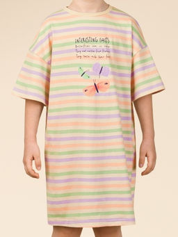 PELICAN, ночная сорочка для девочек, Персиковый