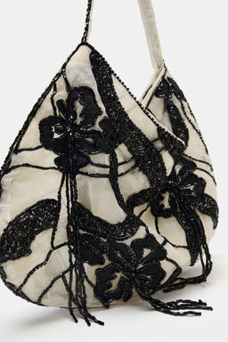 BEADED MESH BAG - Zara фото 7