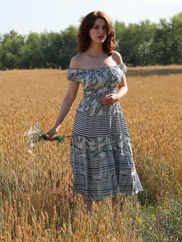 20-26 НАТАЛИ L2013-510.С3 Сарафан - Almond фото 8