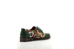 Туфли полуботинки EDART 104.berta.green/gobelen3  фото 3