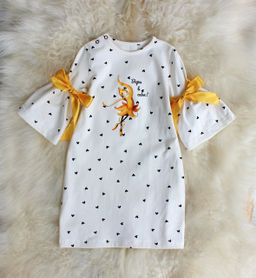 Платье Танцующий банан (QR)