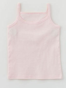 Майка для девочки из рибаны, розовый - Lesi kids фото 10