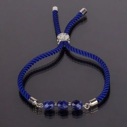 Браслет регулируемый с камнем Содалит