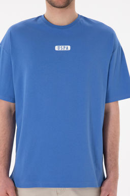 Erkek Oversize Fit Bisiklet Yaka _ndigo Ti__rt Sepette S_rpriz _ndirim - U.s. polo assn фото 7