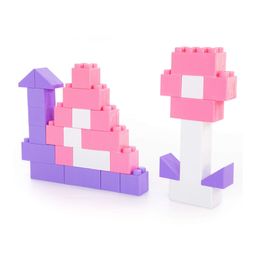 Конструктор строительный XXL, 36 элементов (v2) + соединитель (30 элементов) - Полесье фото 2