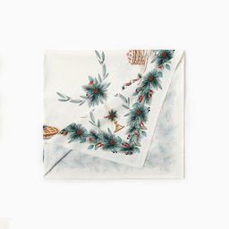 Скатерть новогодняя Этель New Years treat, 150?110 см +/-3 см с ВГМО, 100% хлопок, саржа 190 г/м?