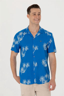 U. S. Polo Assn Мужская рубашка Saks с коротким рукавом - U.s. polo assn фото 10