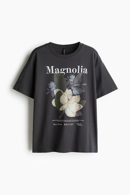Camiseta oversize con motivo estampado - H&m фото 5