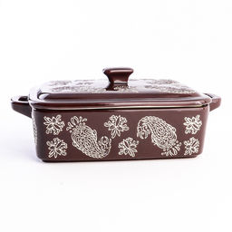 60370 Кастрюля с крышкой 850 мл керамика LR (х12) - Mayer&boch фото 2