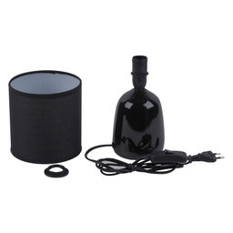 UML-B305 E14 BLACK Светильник настольный декоративный под лампу Е14, 40W. Механический выключатель. Черный. ТМ Uniel