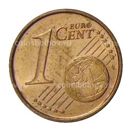 1 евроцент 2013 года Испания