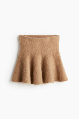 Falda con vuelo en mezcla de mohair - H&m фото 8